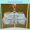 Luxury Womens Clutch Bag With Sparkling Rhinestone And Lock Closure For Evening Party