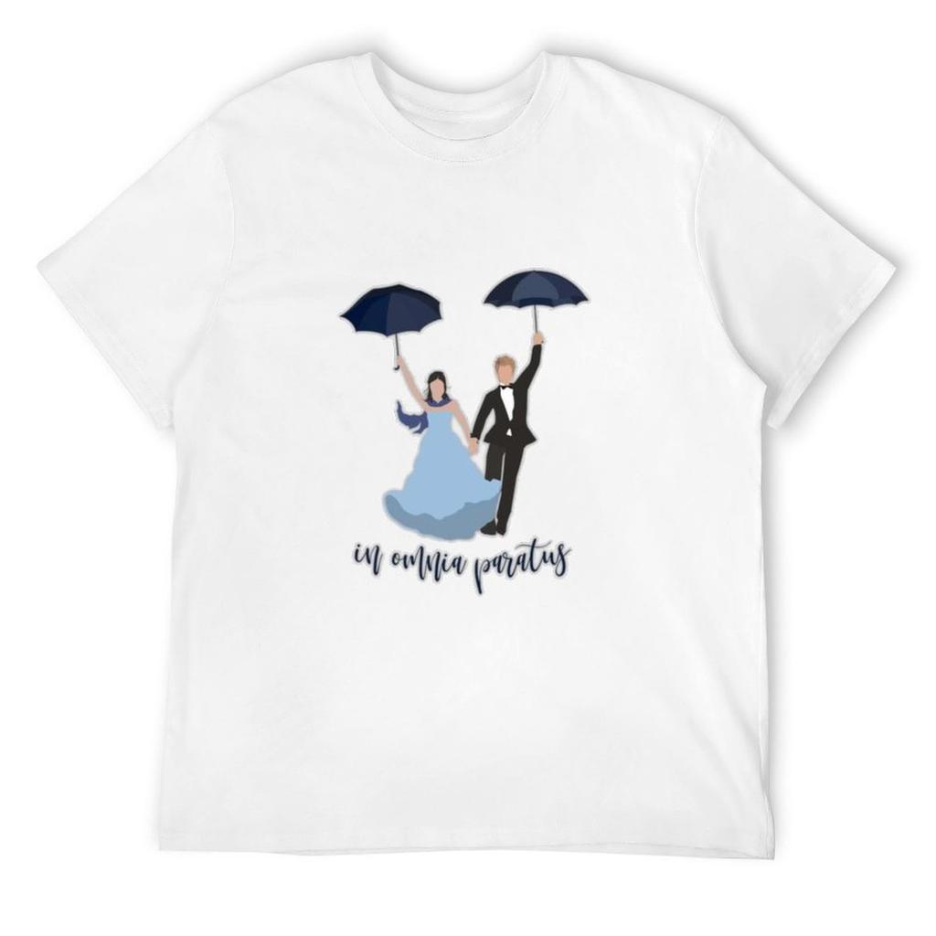 In Omnia Paratus Drawing T-Shirt Vintage Graphic Tee Tees T Shirts for Men Graphic