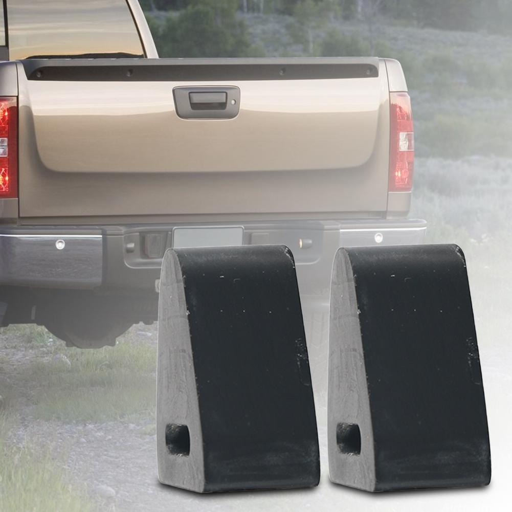 2Pcs LH Or RH Tailgate Latch Rubber Bumper Stop Replace#:16633065 Tailgate Stop Latch Bumper for Chevrolet Silverado