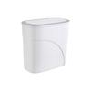 Odor-Free Waterproof Garbage Bin Slim Narrow Gap Living Room Dustbin  Space Saving