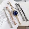 French Style Pearl Metal Chain Band for Apple Watch 11, iWatch 10987E, Huawei GT6, Xiaomi 9