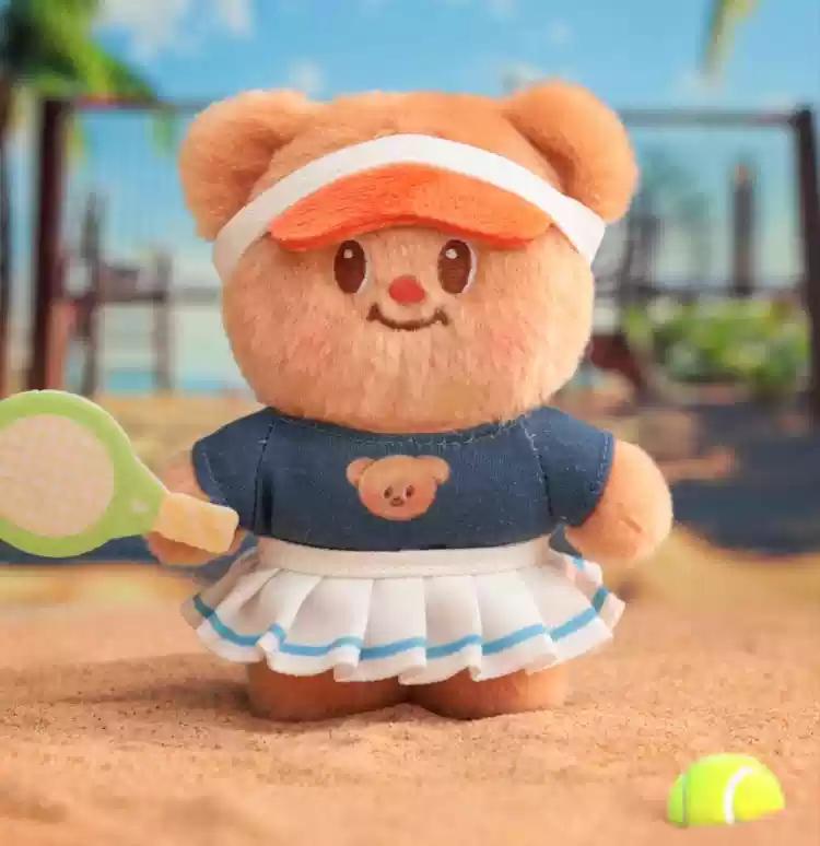 Butter Bear Versatile Wardrobe Series Action Figures Cute Doll Children Trendy Toy Keyring Birthday Gifts