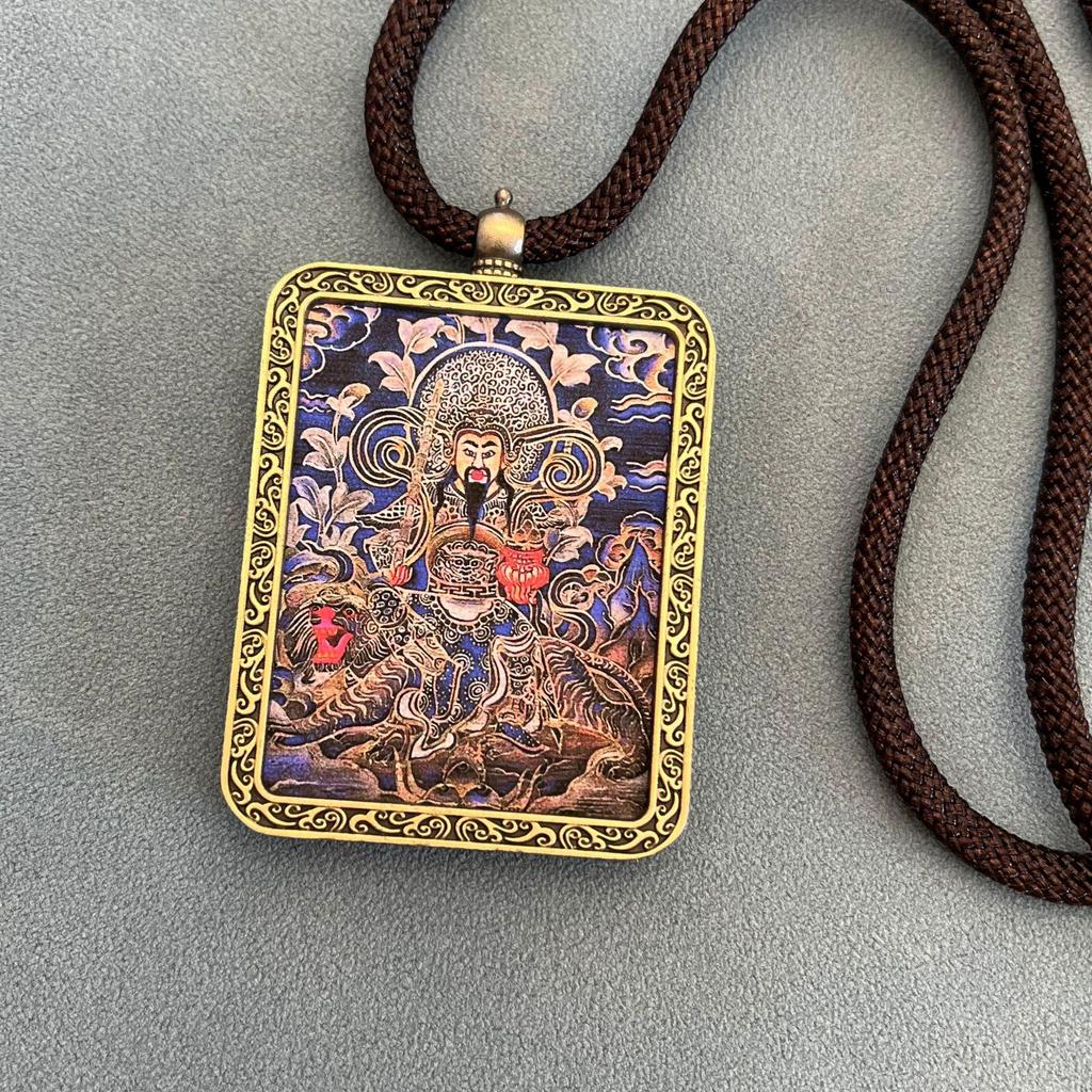 Twelve Zodiac Guardians Thangka Sweater Pendant - Buddhist Souvenirs
