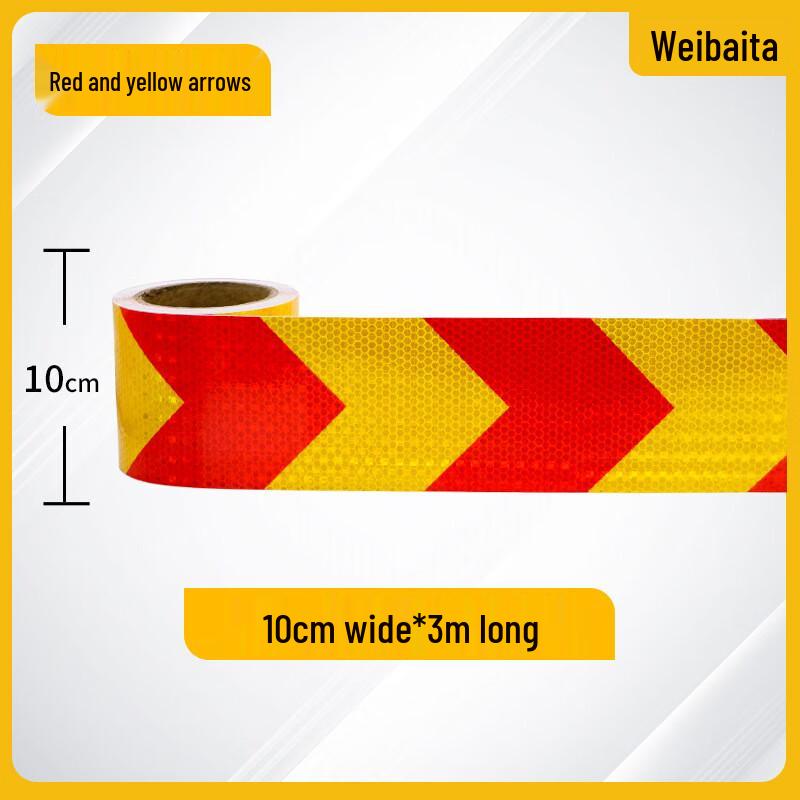 Weibaida Arrow Reflective Warning Safety Tape