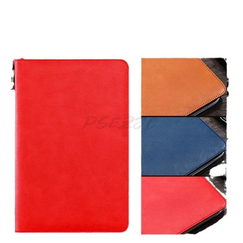 A5 Business Password Notebook with Lock Zipper Bag Notebook Loose Leaf Diary Meeting Minutes Notebook