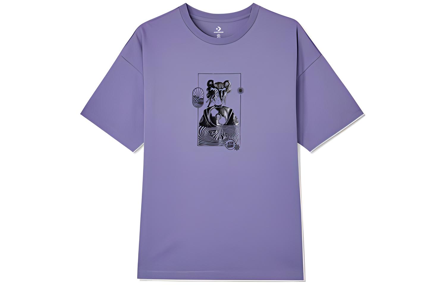 Converse Drop Shoulder Sleeve T Shirt Women s 10024878-A03 XS