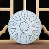 6-Inch Steel Tongue Drum with Mallets Note Stickers Stand 11 Notes Meditation Yoga Sound Therapy Hand Pan Drum Musical Percussion Instrument