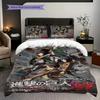 Attack Titan Epic Battle Set Bedding 1 Duvet Cover 2 Pillowcase Without Core Duvet Cover And Pillowcase Christmas Birthday Gift