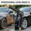 Garden Hose Nozzle with Foam Cannon, Quick Connectors, Heavy Duty Car Wash Nozzle, High Pressure Hose Nozzle for Washing Car Watering Plants Cleaning