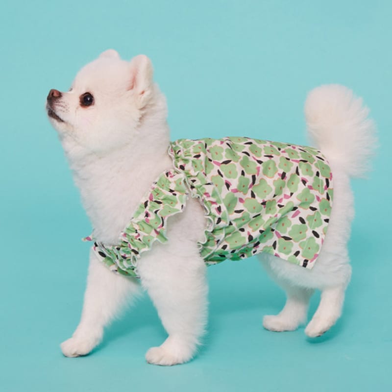 MIMINKO Floral Ruffle Nashi Blouse [DW3MB1230]