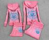 Autumn European & American Girls' Slim Fit Velvet Yoga Set - Sporty Fashion Family Outfit