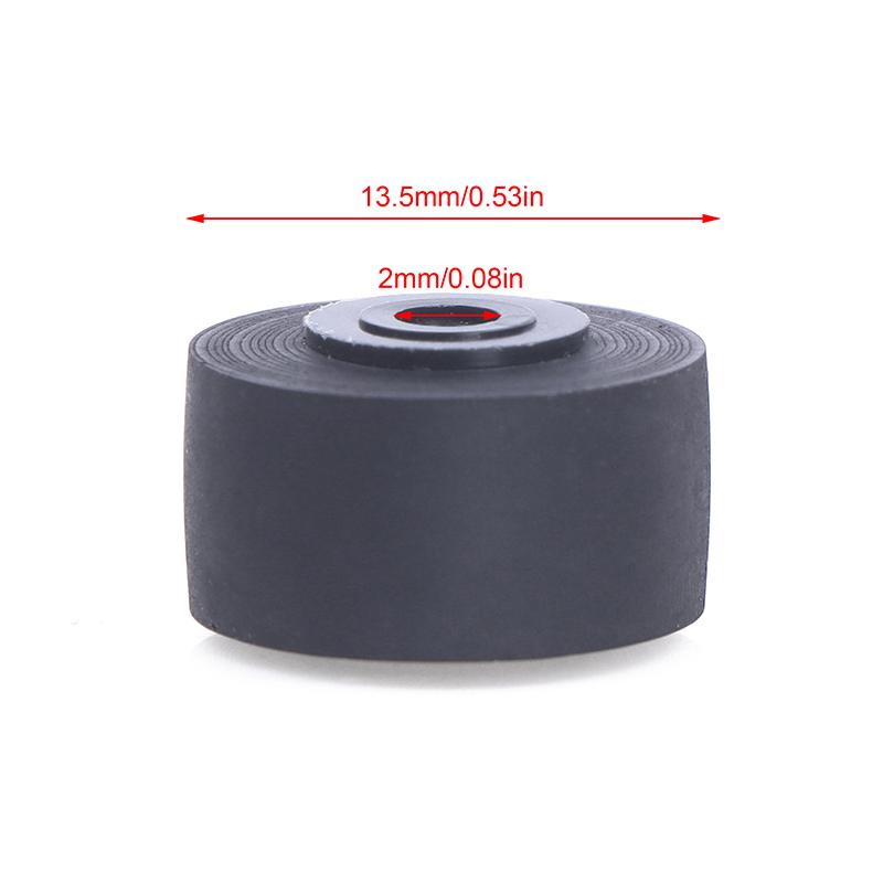1Pc 13.5x8x6.8x2mm Rubber Pinch Roller Belt Wheel For Tape Recorder Cassette Player Radio Audio Drive Deck Movement Accessory