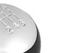 Nissan Juke 2010- Gear Shift Knob, 6-Speed, Black & Silver