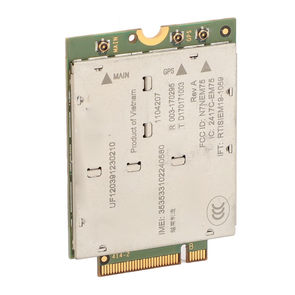 4G Module Wireless EM7565 1104207 PCI Express M.2 Cat 12 High Speed 4G LTE Network Card for NGFF M.2 Interface Laptop