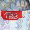 Allison Peters 70s vintage Psychedelic Pattern Long sleeve shirt 9 Multi Women Used