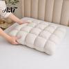 Ventilated Sleep Pillow Puff Cooling Pillow, Soft Breathable Quilted Sleeping Machine Comfortable Head Cushion Washable, Fluffy Cloud-like for