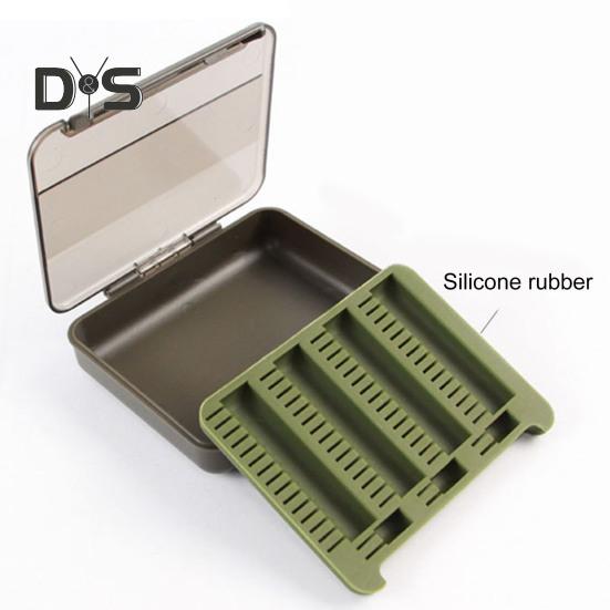 Fishing Lure Storage Box with Multiple Compartments Compact Design Small Size Fishing Accessories Organizer Case