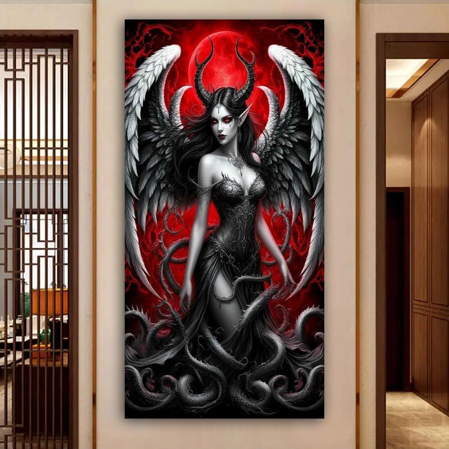 Fairy Wings Large Size Diamond Painting Diy Full Square Round Drill Rhinestone Embroidery Mosaic Cross Stitch Kits Wall Decor