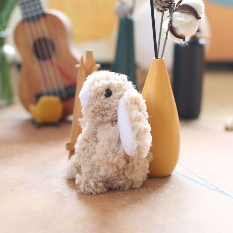Cute Cute Sagging Rabbit Pendant Plush Toy Doll Rabbit Bag Hanging Decoration Keychain Doll Doll