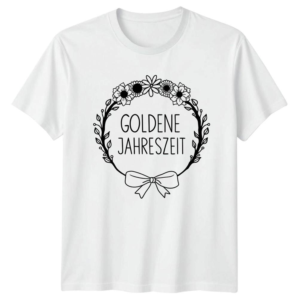 Goldene Jahreszeit Unisexs TShirt Autumn Nature Autumn Gift For Her S