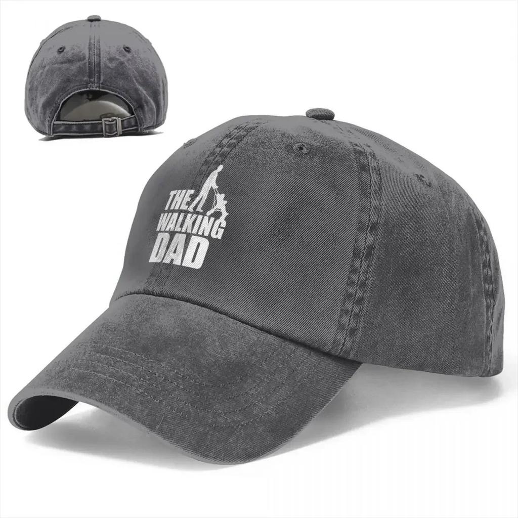 The Walking Dad Funny Baseball Caps Distressed Washed The Walking Dead Father Day Snapback Cap Unisex Outdoor Adjustable Fit Hat