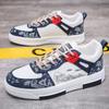 Männer Casual Schuhe Herbst Männer Turnschuhe Licht Schuhe Männer Vulkanisieren Schuhe Graffiti Alle-match-Schuhe Männlichen Wohnungen Spitze-up Plattform
