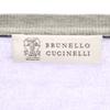 Brunello Cucinelli Made In Italy Long Sleeve V Neck Knit Purple Men's Used