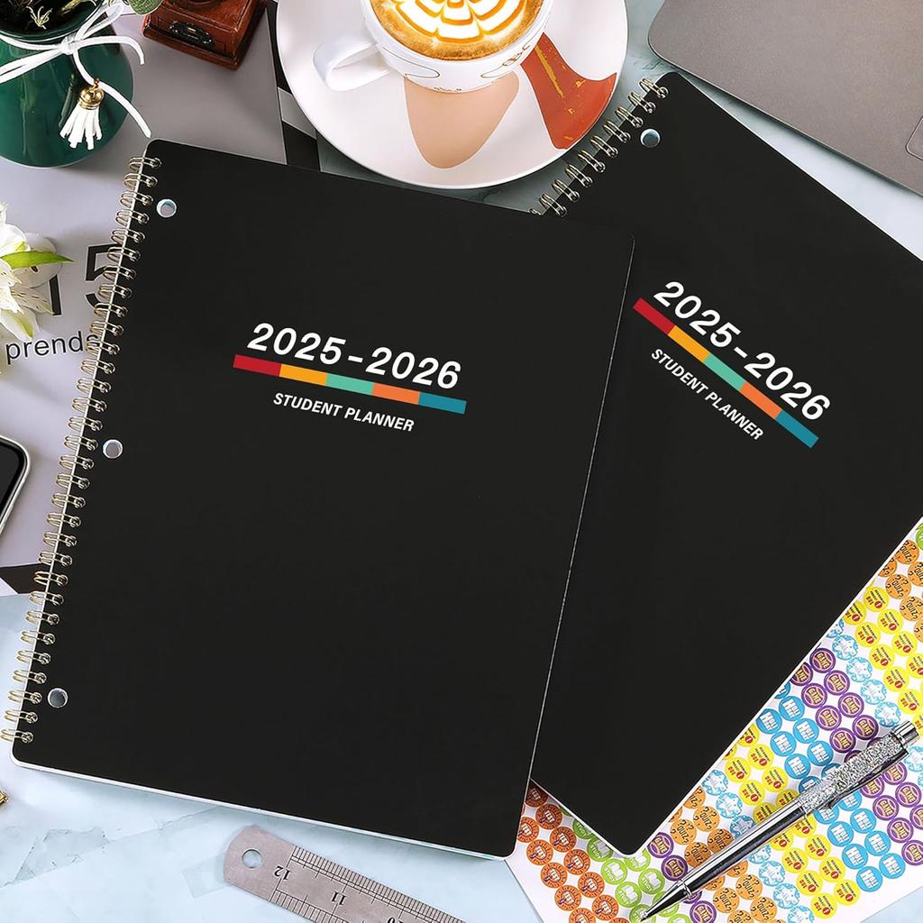 Student Planner 2025-2026 - Academic Planner 2025-2026, July 2025 - June 2026, 11" × 9", Weekly Lesson Planner, Monthly & Weekly School Planner for