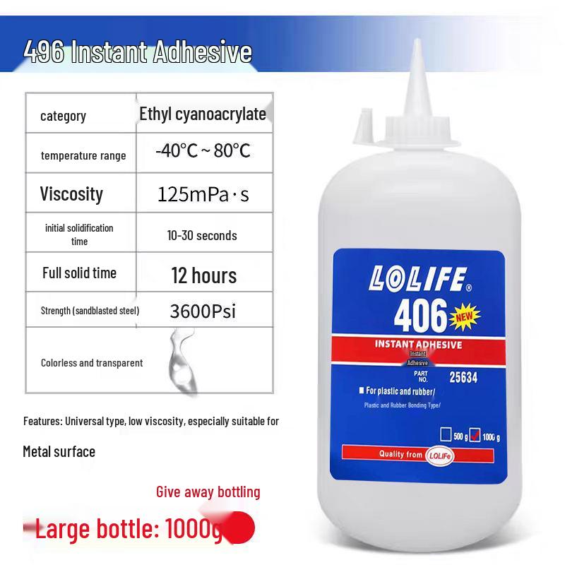 401 Super Glue Universal Adhesive for Wood, Plastic, Toys, Rubber - Instant Bond 460, 403, 406, 414, 415, 495.