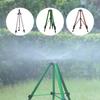 1/2" Garden Irrigation Stainless Steel Telescopic Tripod Height Adjustable Tripod Base with 16mm Quick Connector