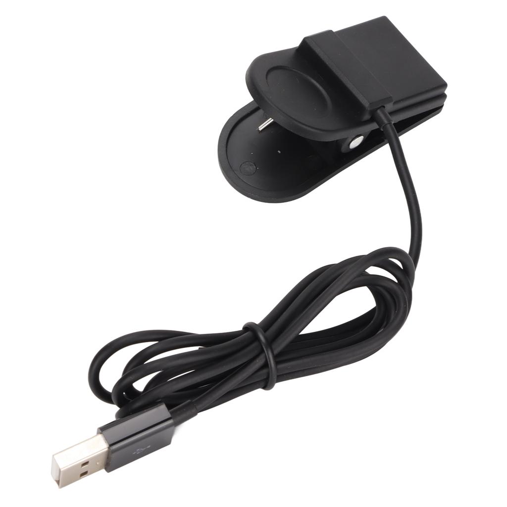 USB Smartklokkelader Ladekabel for Garmin Fenix Chronos Smartklokke Svart