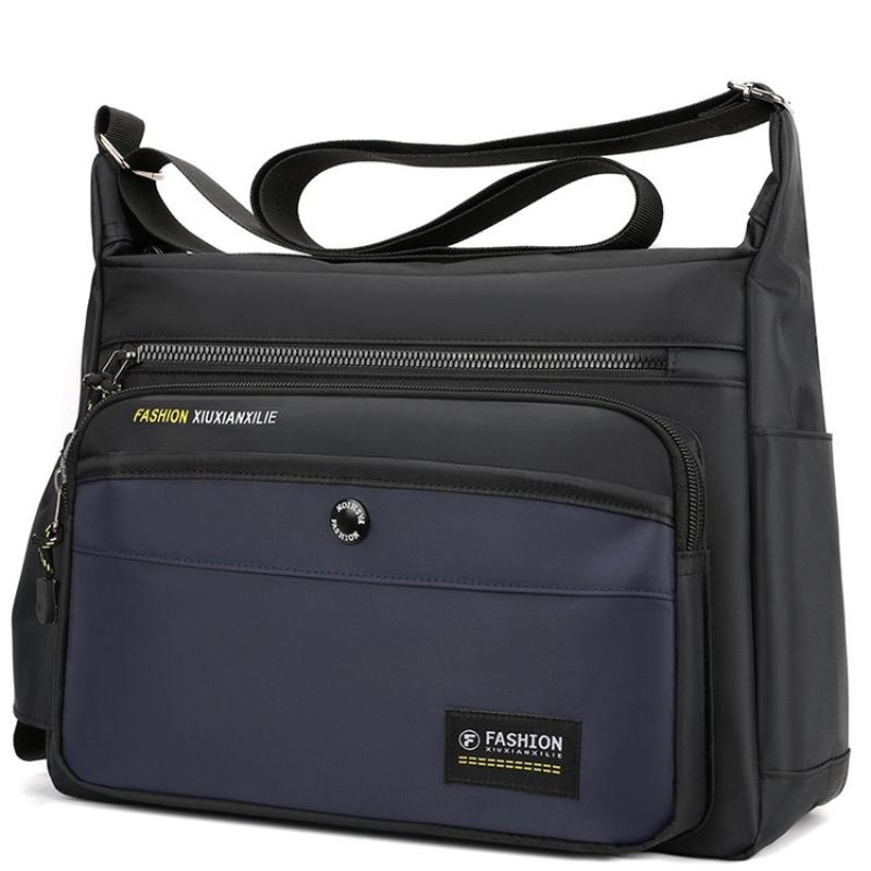 New Men Crossbody Bags Male Nylon Shoulder Bags Boy Messenger Bags Man Handbags For Travel Casual Large Satchel