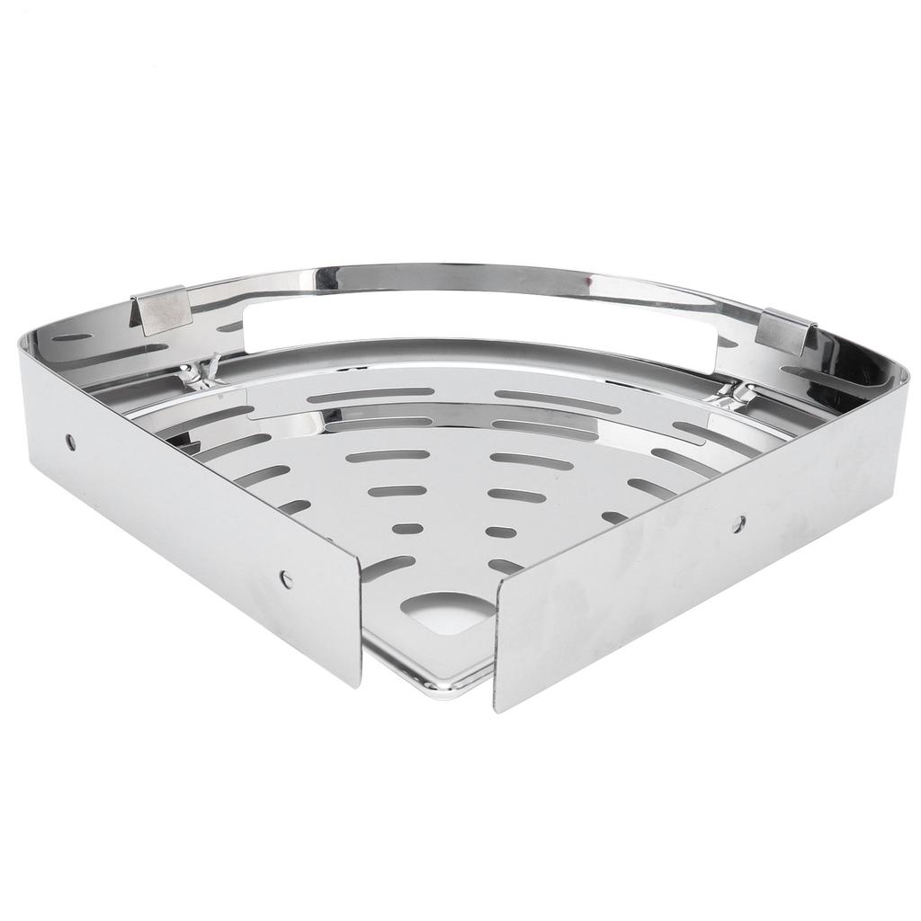 Corner Shelf 304 Stainless Steel Shower Organizer Wall Mounted Rack Bathroom Shower Accessories for