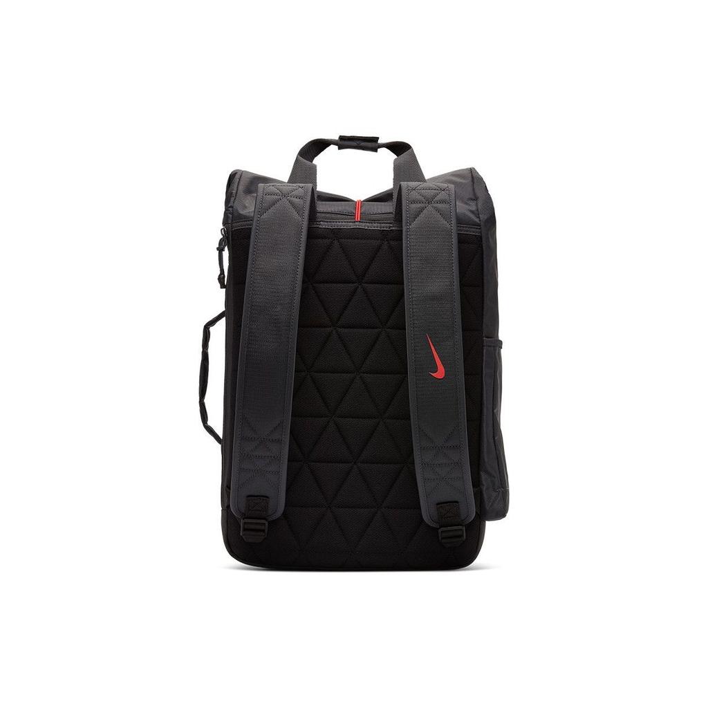 Nike Drawstring Buckle Large Capacity Polyester Backpack Unisex Backpacks Black BA5538-070