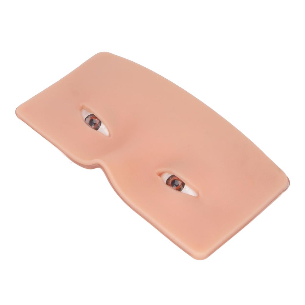 3D Makeup Practice Face Professional Silicone Face Eye Makeup Practice Board per principianti e