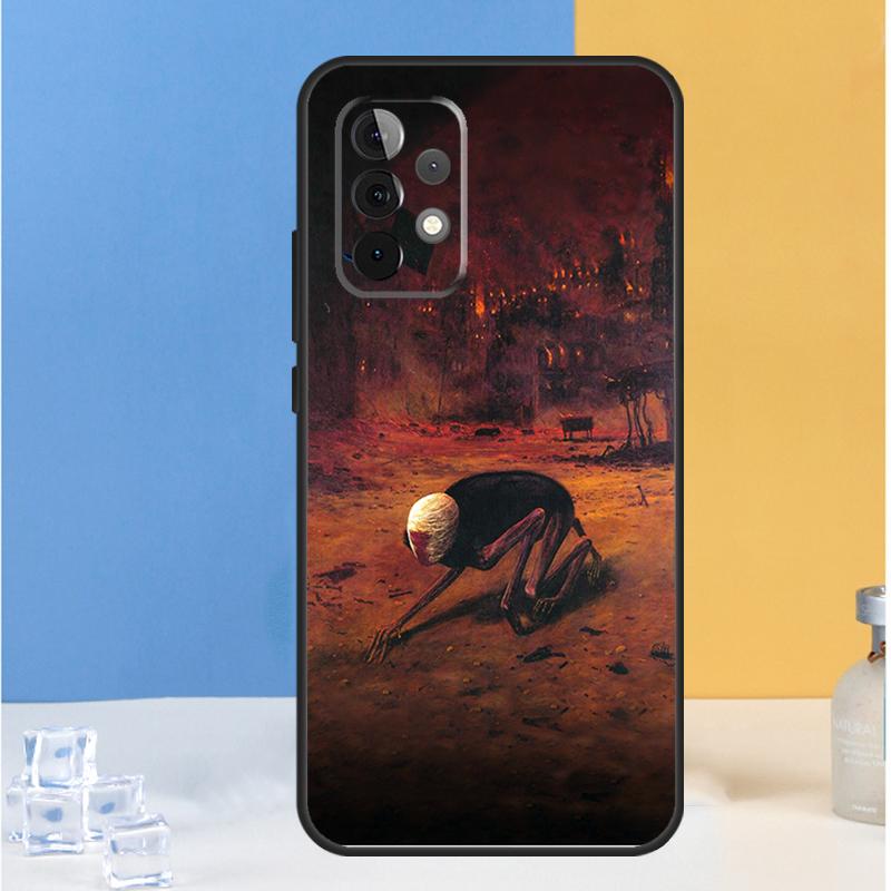 

Zdzislaw Beksinski Art For Samsung Galaxy A55 A35 A15 A13 A33 A53 A36 A26 A16 A54 A34 A14 A32 A52 A56 A05 A06 Case Samsung A32 4G