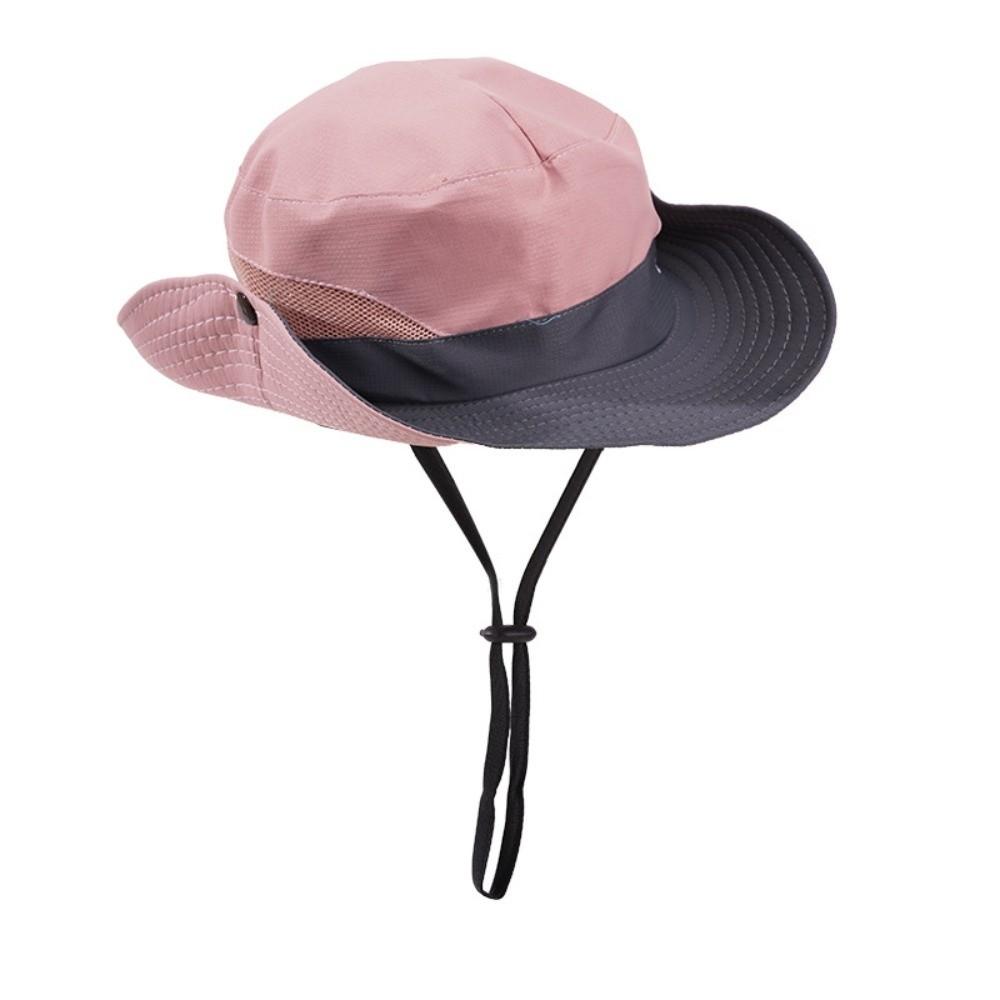 Fashion Sun Protection Bucket Hat Quick Dry Wide Brim Sun Hat Breathable Fishing Cap Outdoor Beach