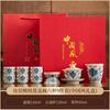 Ru kiln automatic tea set 1011 new Chinese-style household kung fu teapot cup lazy tea artifact for elders