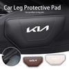 AXADSN1 Car Leather Leg Knee Cushions Armrest Elbow Pad Accessories For Stinger Optima Cerato Soul Venga Forte Spectra Sedona