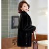 Past Women's Faux Mink Fur Winter Coat