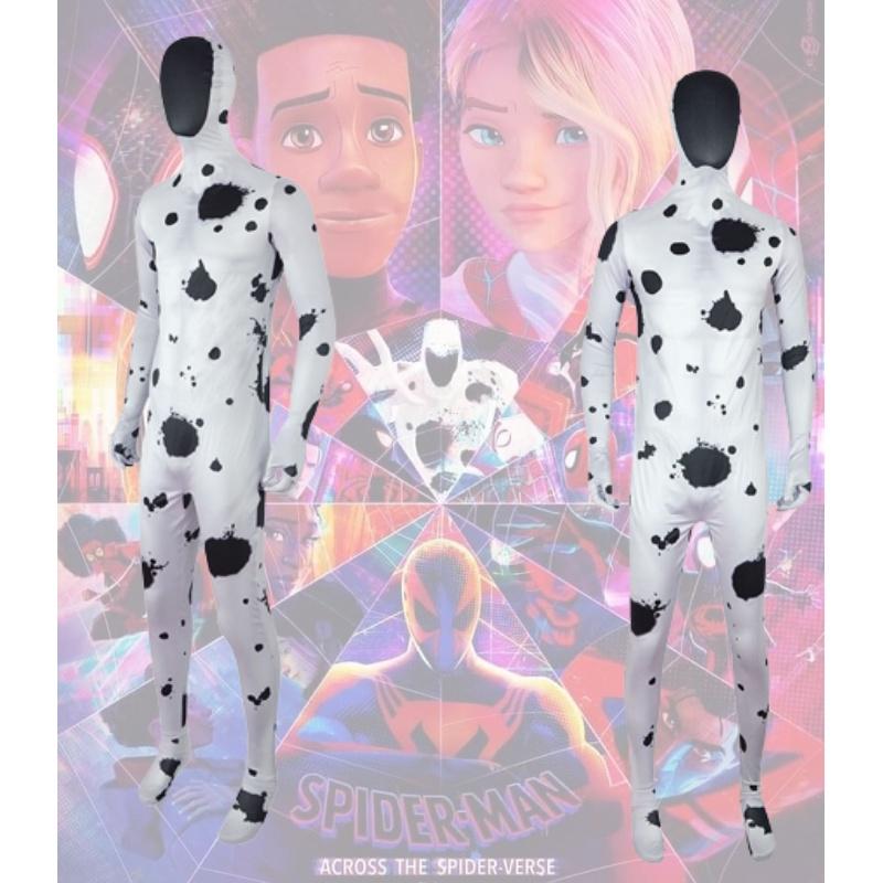 Marvel Spider-man Villain Spotted Bodysuit Cosplay Costume Funny Streetwear Style