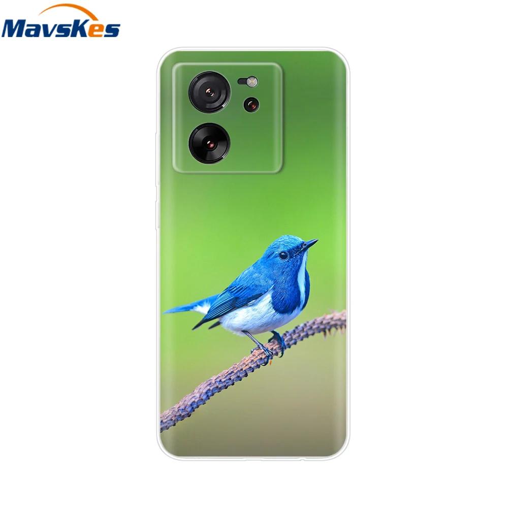 Mobile Phone Bag Case For Xiaomi 13T Case Mi13T Soft Silicone Cover For Xiaomi 13T Pro Clear Bumper For Xiaomi Mi 13T Pro Coque