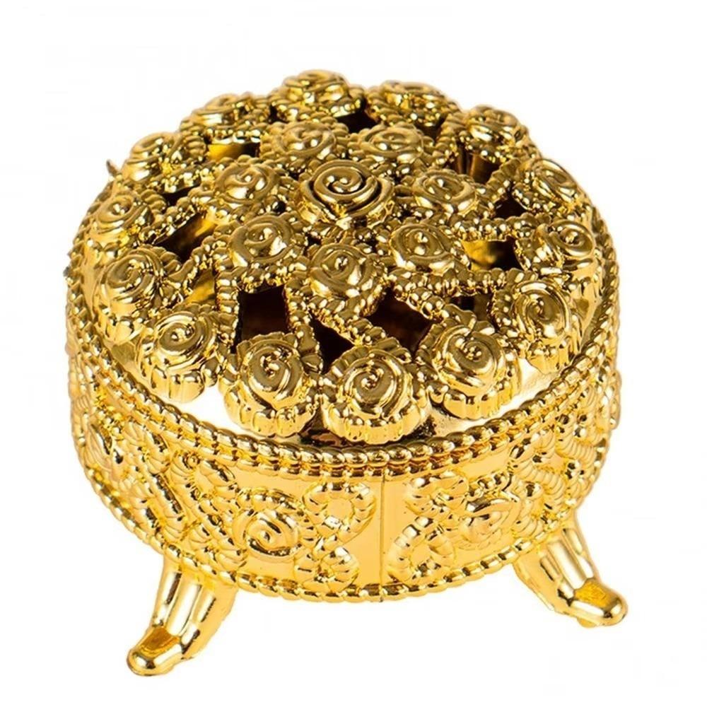 

Creative Golden Chocolate Sugar Box Portable Candy Container Candy Box Souvenir Gift Case Home Table Decor Wedding Trinket Box золотий