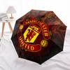 Man United3pattern, automatic folding umbrella, portable and foldable design, 8 ribs, a Christmas or birthday gift.