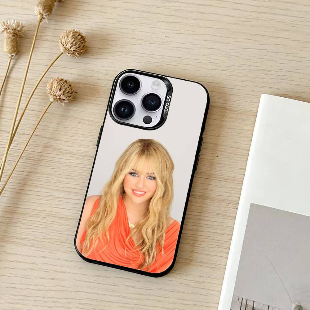Hannah M-Montana     Phone Case Color Silver Shell For IPhone 17 16 15 14 13 12 11 Pro Max Plus