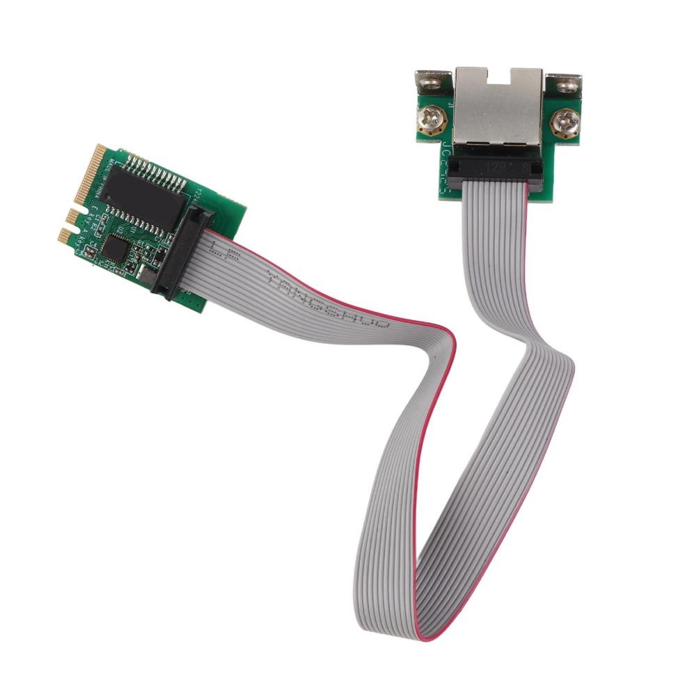 RTL8111H Chip M.2 Ethernet Network Card Single Port RJ45 PCIe Network Card  Home Server