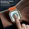 1/2PCS Tempered Glass For Apple Watch Ultra 49mm Screen Protector Anti-Scratch HD Metal Bumper Full Film for IWatch Ultra 49mm