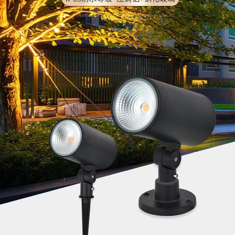 Outdoor 15W LED Ground Spotlight with Slanted Bezel