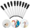 Magnetische schwarze Whiteboardmarker mit Radierkappe Whiteboard-Trockenabwischmarker Klassenzimmer-Trockenabwischstifte für Zuhause, Büro, Schule