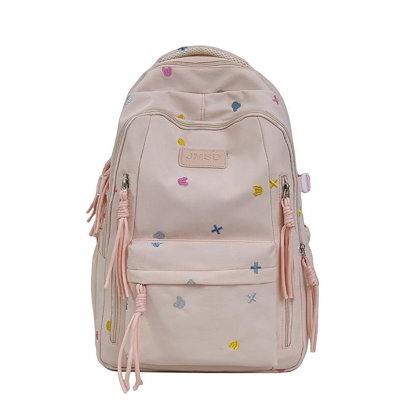 Schoolbag New Mori Large-capacity Backpack for Junior and High School Students Lightweight Women's Schoolbag Simple and Versatile Campus Backpack